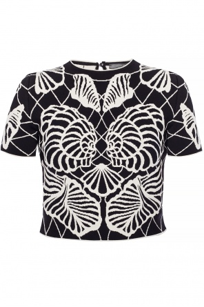 Embroidered crop top, zdjęcie 1 Embroidered crop top od Alexander McQueen